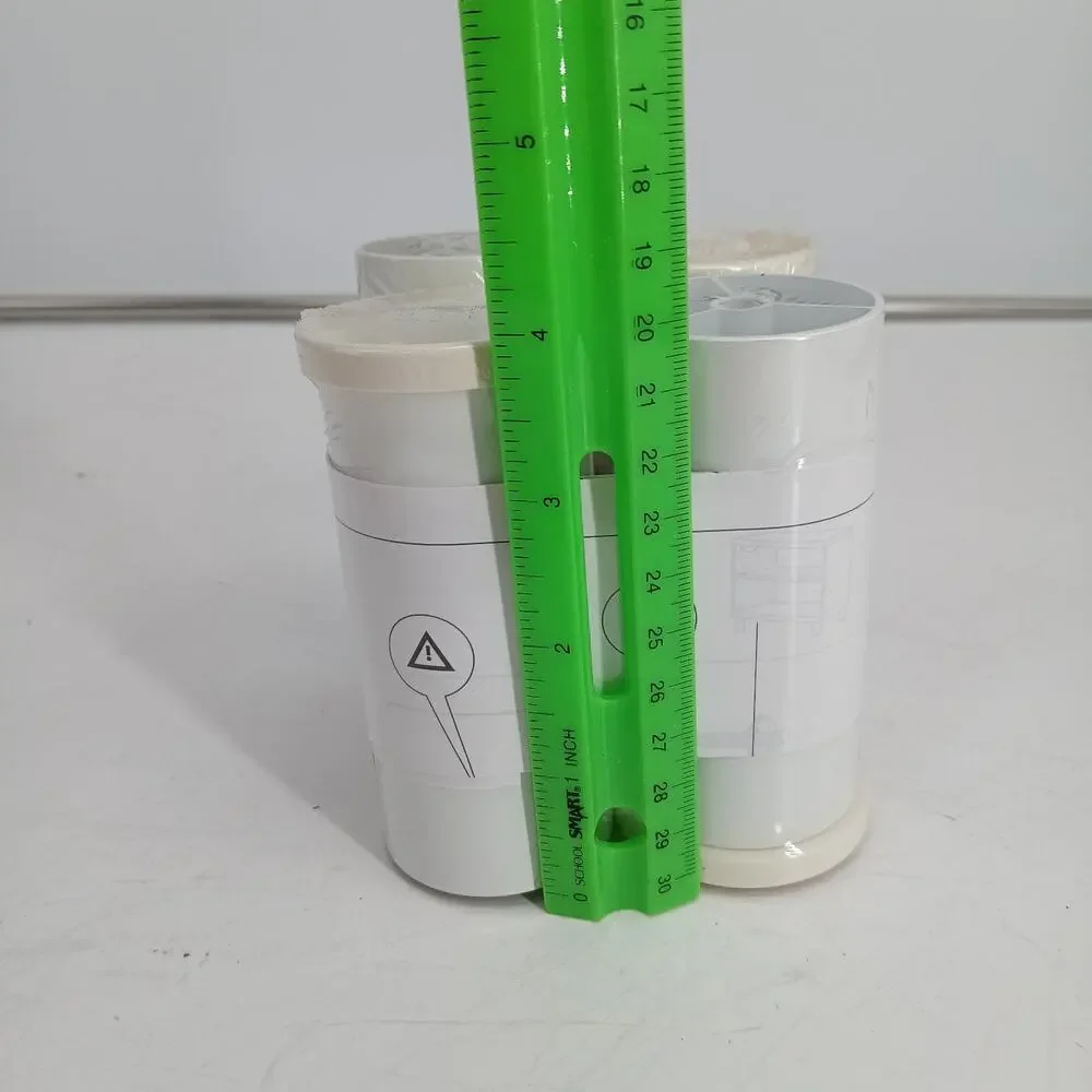 Ikea STUVA GRUNDLIG Cylinder Legs 003.207.42 NOS 2X2 4
